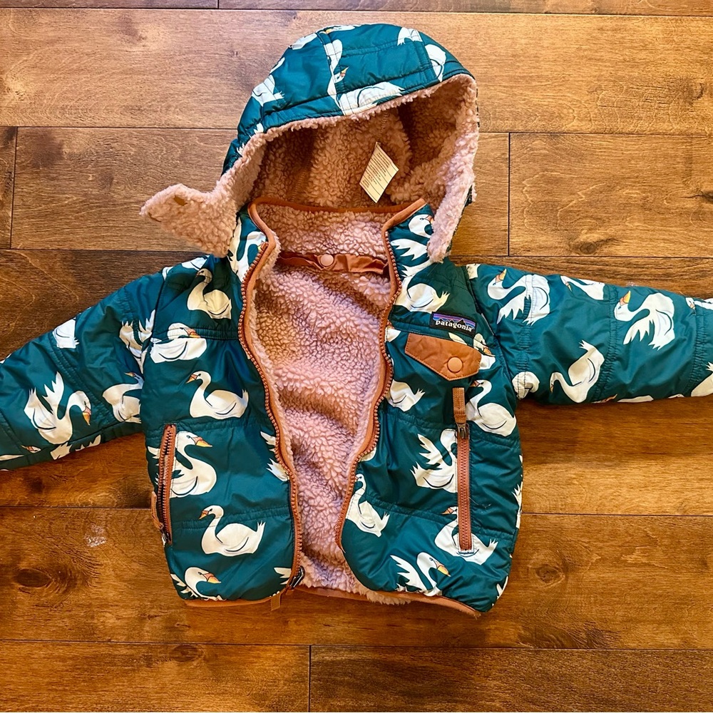 Patagonia Cozy Tan Fleece Jacket